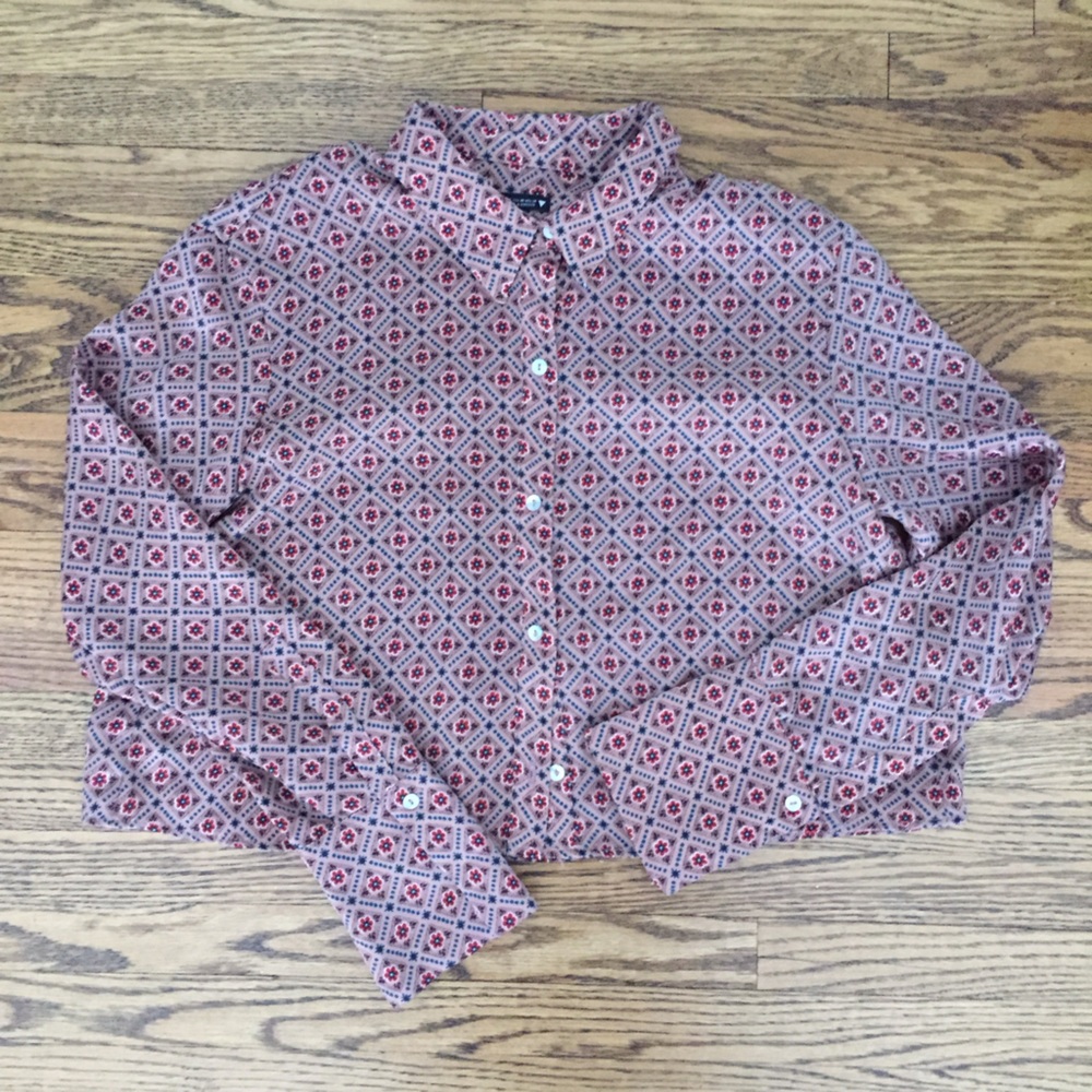 Zara cropped shirt  🌸 3 for $17